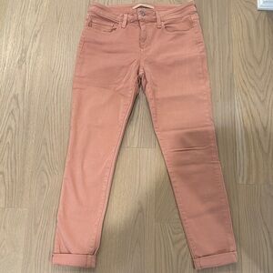 Joes Jeans Salmon Colored Jeans